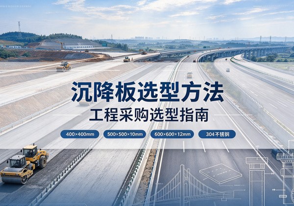 泸县沉降板选择方法