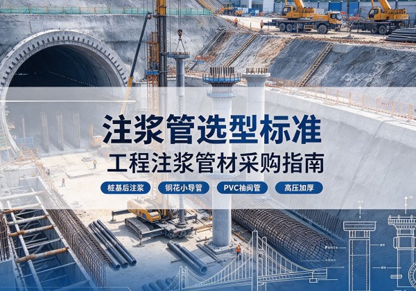 泸县注浆管选型标准